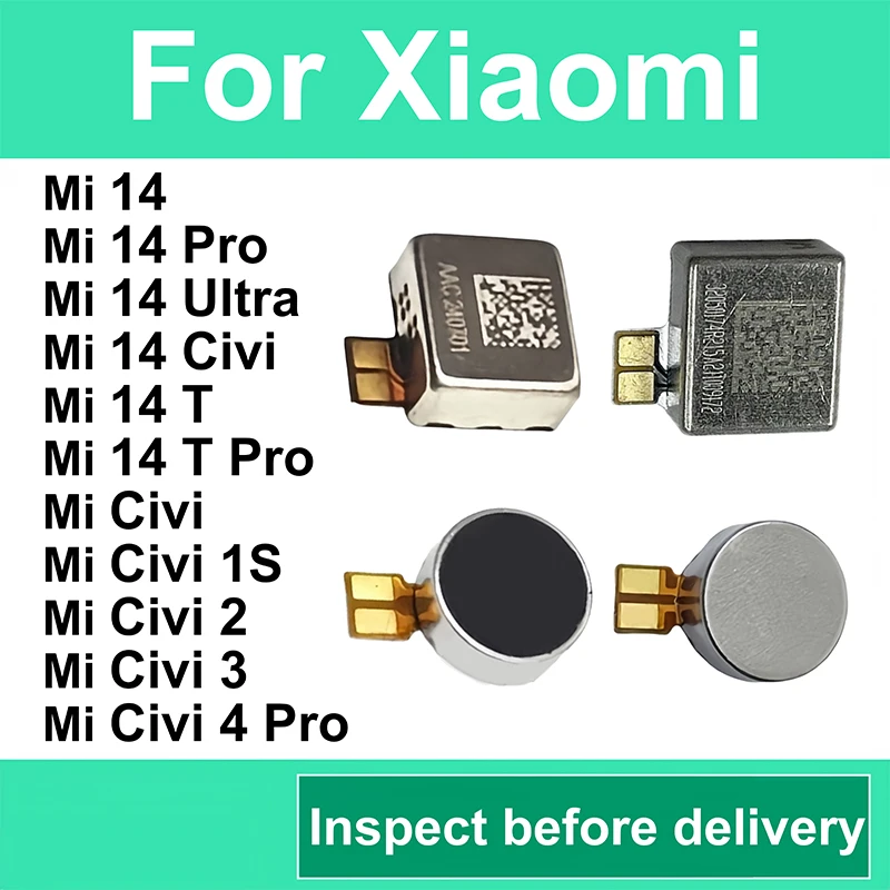 

Вибромотор для Xiaomi 14T, 14 Ultra, 15, Civi, 1S, 2, 3, 4 Pro: Запасной гибкий кабель для ремонта и замены