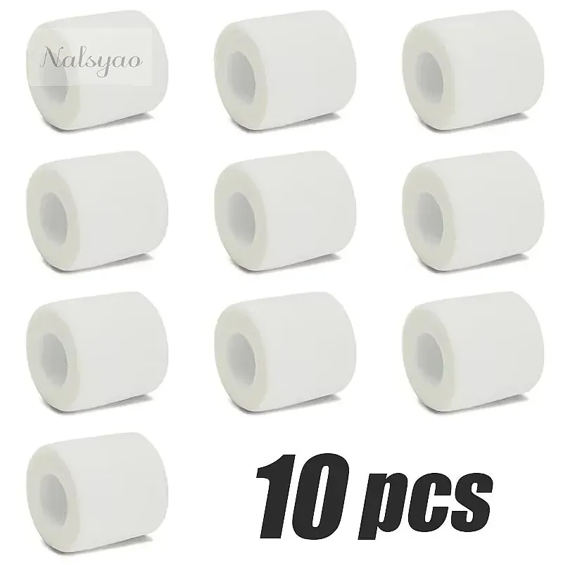 5cm Sports Self Adhesive Elastic Bandage Wrap Tape White 1/6/10/15pcs Knee Support Pad Finger Ankle Palm Shoulder