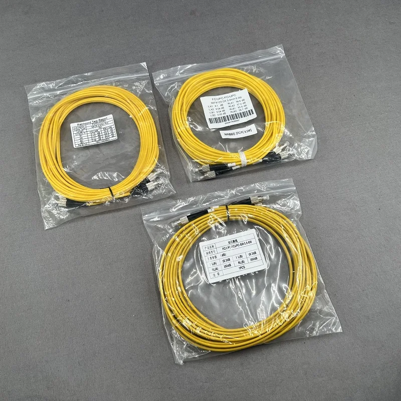 LETOP One Piece FC To FC Double Cores 5M 6.5M 8M 10M Ribbon Optical Fiber Cable For Infinit Challenger Solvent Printer