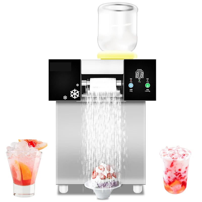 Milk Snowflake Ice Machine Automatic Snow Ice Maker Commercial Ice And Snow Expander Ice Making In 3 Seconds