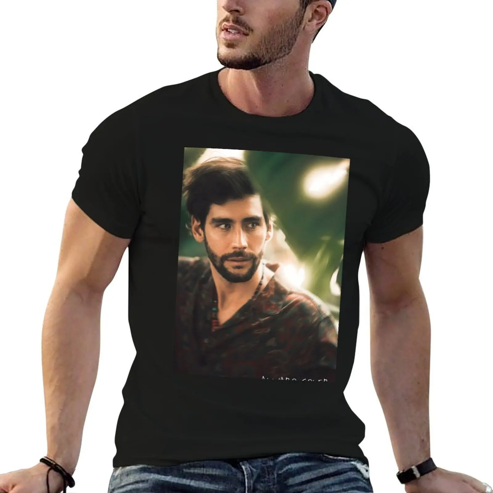 alvaro soler T-Shirt man t shirts cotton man tshirt funny t shirts man T-shirt