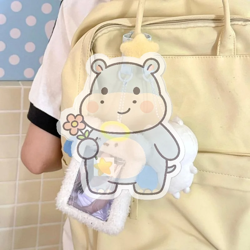 Cute Cartoon Keychain Fun Design Creative Pendant Buckle DIY Jewelry Accessory for School Bag Car Key Decor Kids Reward