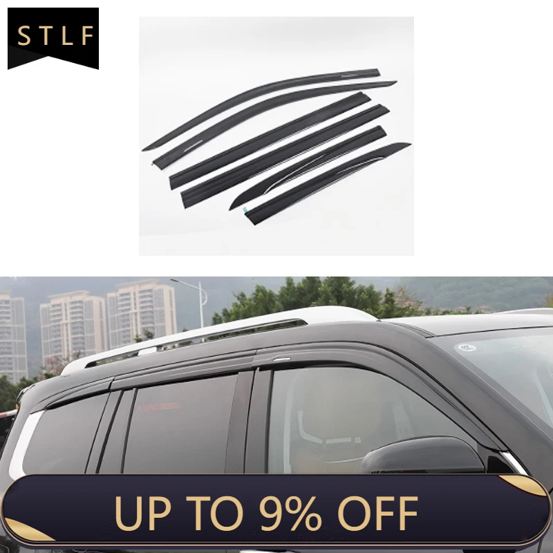 

Thickened Door Side Window Deflector Sunshade Rain Guard Auto Parts Car Accessories Replacement