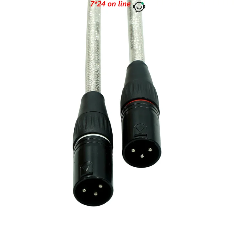 

AVplay AV-0805 Двухслойный экранированный 4-жильный посеребренный кабель XLR, диаметр провода 8 мм/одножильный 0,5 мм2 (1 м/1,5 м)