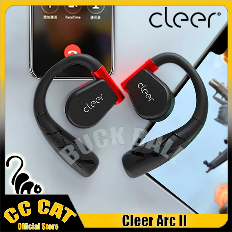 

Cleer Arc II Wireless Earphone TWS Sport Headphone Hifi Bluetooth Earphones Open-Back Earbuds Light Weight Low Latency Earbuds