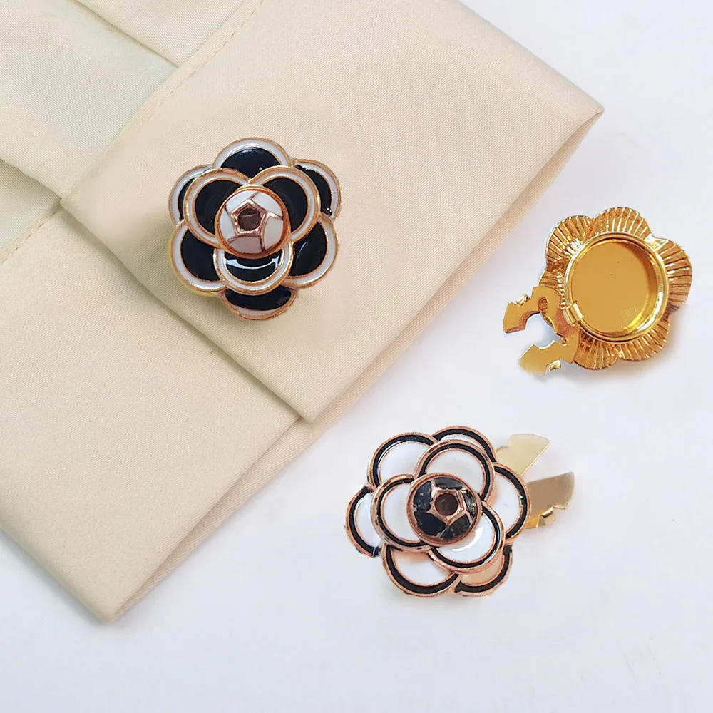 

2 шт. модные металлические цветочные чехлы на пуговицы с бантом и жемчугом для одежды «сделай сам», декоративные пуговицы, украшения на рукавах рубашки из сплава