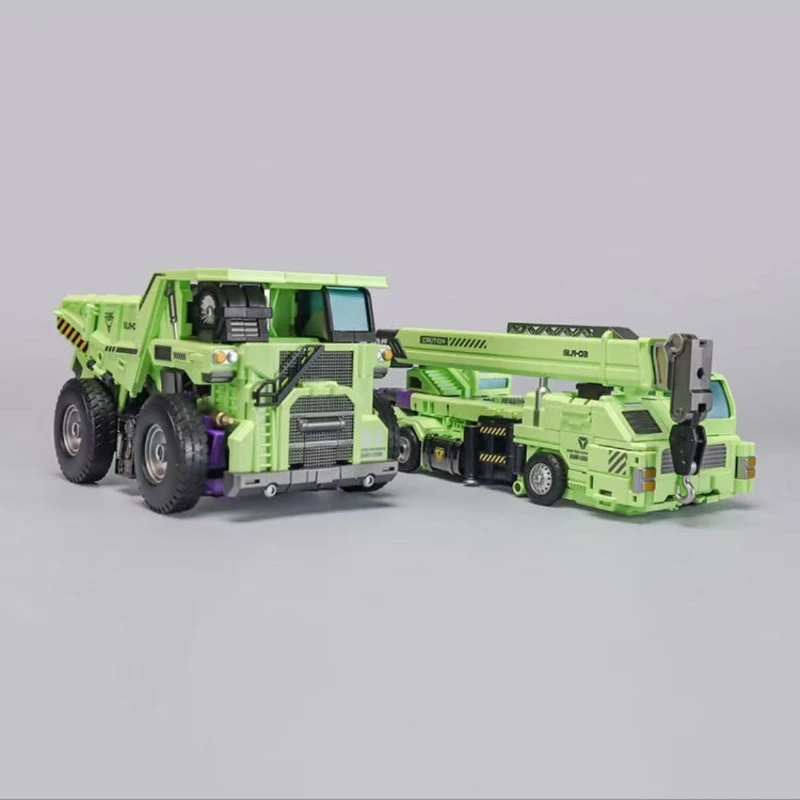 Juguetes transformados GLA-03 GLA03 grúa GLA-04 GLA04 camión volquete GLA03 + 04 Robot móvil caja Original modelo colección regalo