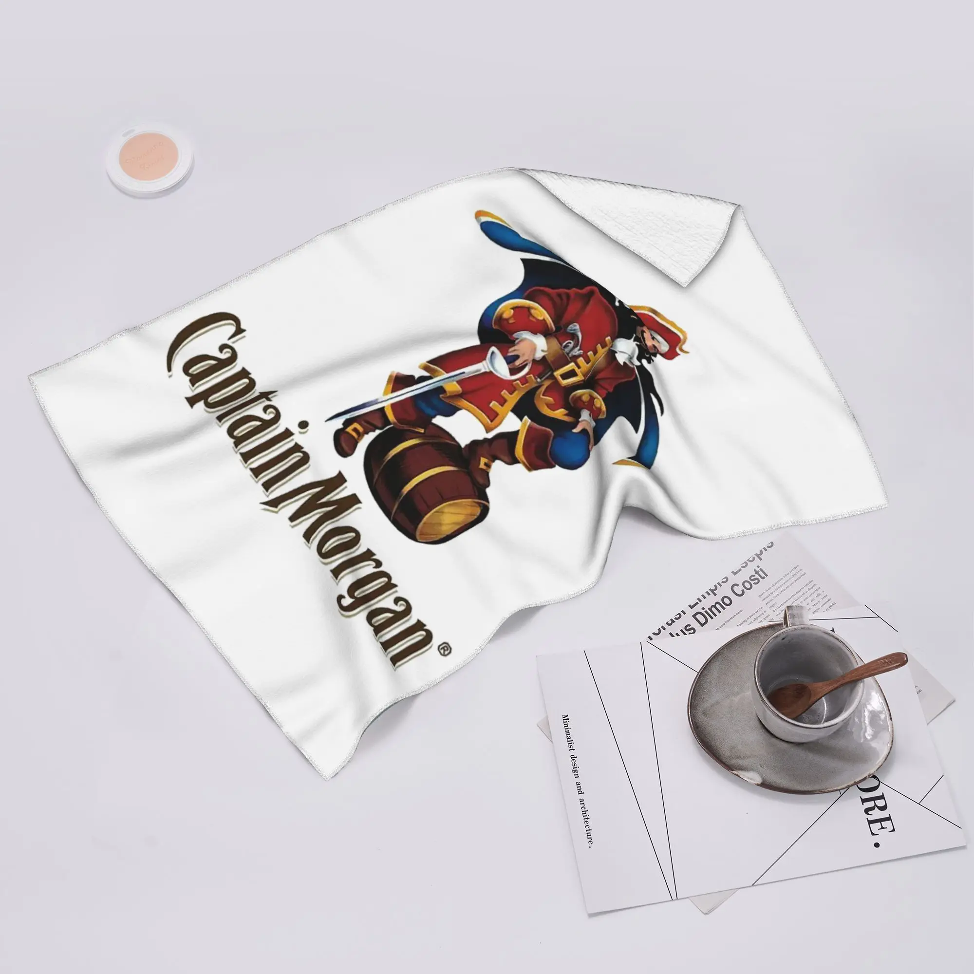 Custom Captain Pierce Swamp Gin Essential Soft Face Towel Quick Dry Pool Bath Cotton Towels Breathable