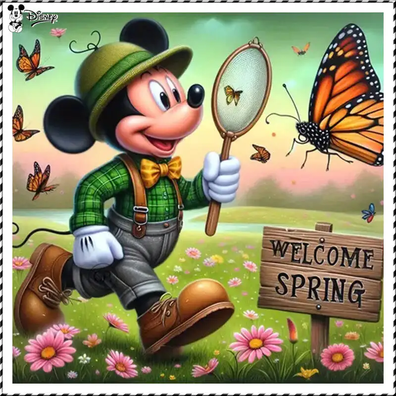 

Алмазная 5D картина «сделай сам» Disney, мультяшная мозаика с пузырьками, полный набор, Новое поступление, милый подарок для украшения детской комнаты