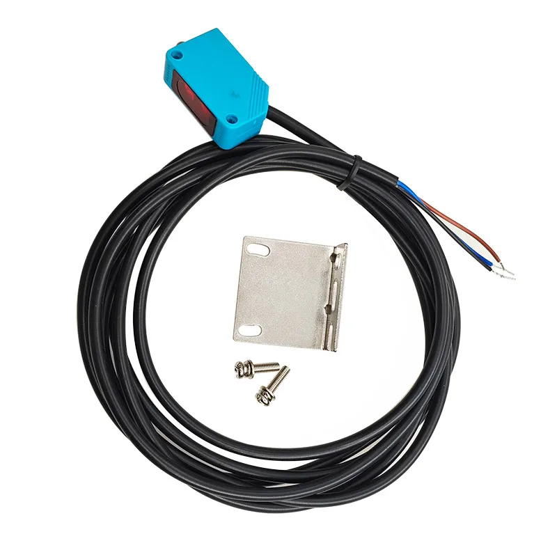 

GTB6 Background Suppression Diffuse Reflection Photoelectric Switch GTB6-N1211/N1212/N1231 P1211/P1212/P1231 3Wire with Bracket