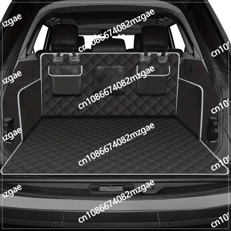Waterproof Anti Slip Wear-Resistant Cushion for Dog Trunk Cargo Liner for Pet 5-Layer Thicken Oxford Cloth Trunk Carpet