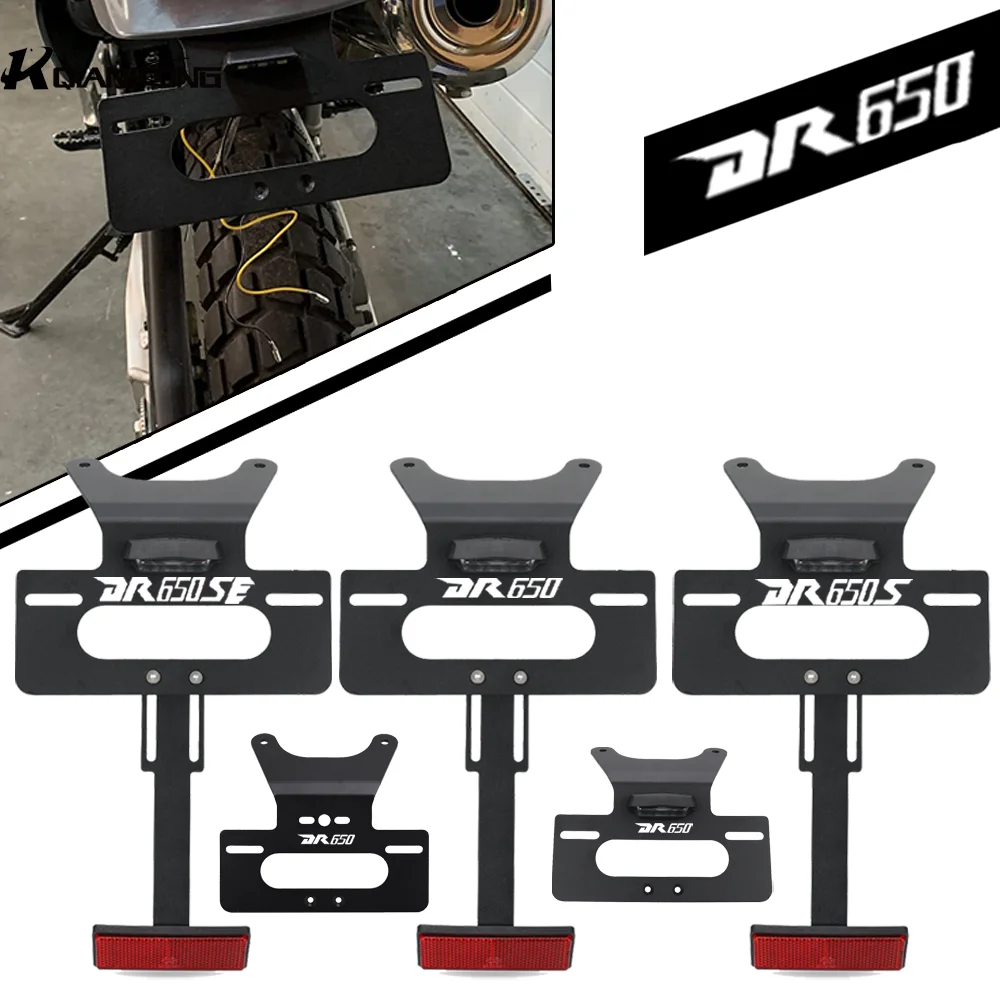 

For SUZUKI DR650SE DR650S DR650 1996 -2026 Tail Tidy Fender Extend Bracket License Plate Bracket Holder Acccessories DR 650 S SE