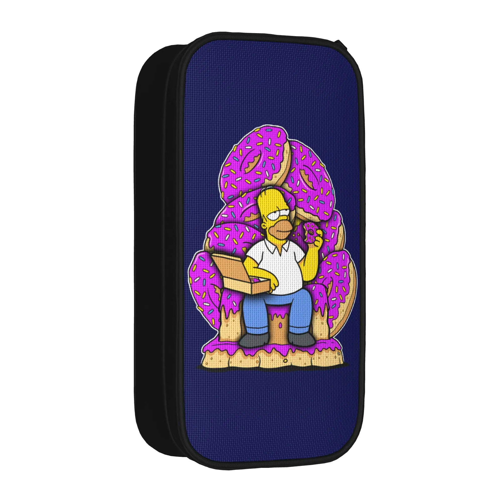 estojo-de-lapis-engracado-homer-s-simpsons-donut-throne-caixa-de-canetas-vintage-para-estudantes-organizador-de-material-escolar-presente