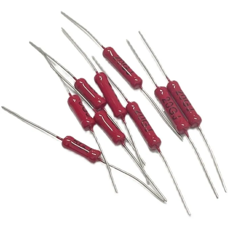 1PCS RI40 Dahongpao resistance 2W 1G 2G 3G 5G 10G 20G 30G 50G 100G ohm Glass glaze resistance Thick film resistors