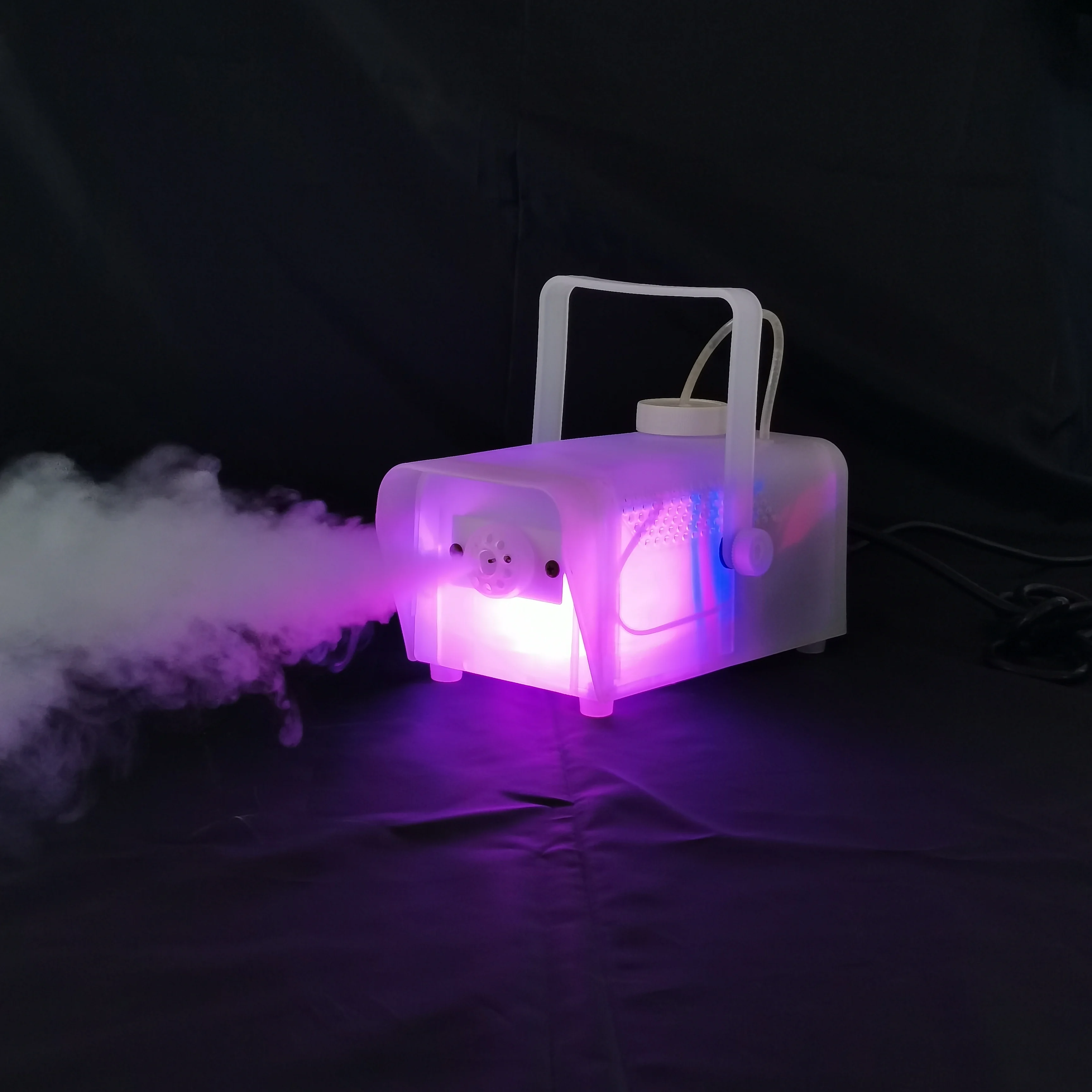 

400W Transparent Color Changing LED Fog Machine DMX Wire & Remote Control Stage Effect Equipment for DJ Wedding Party Events