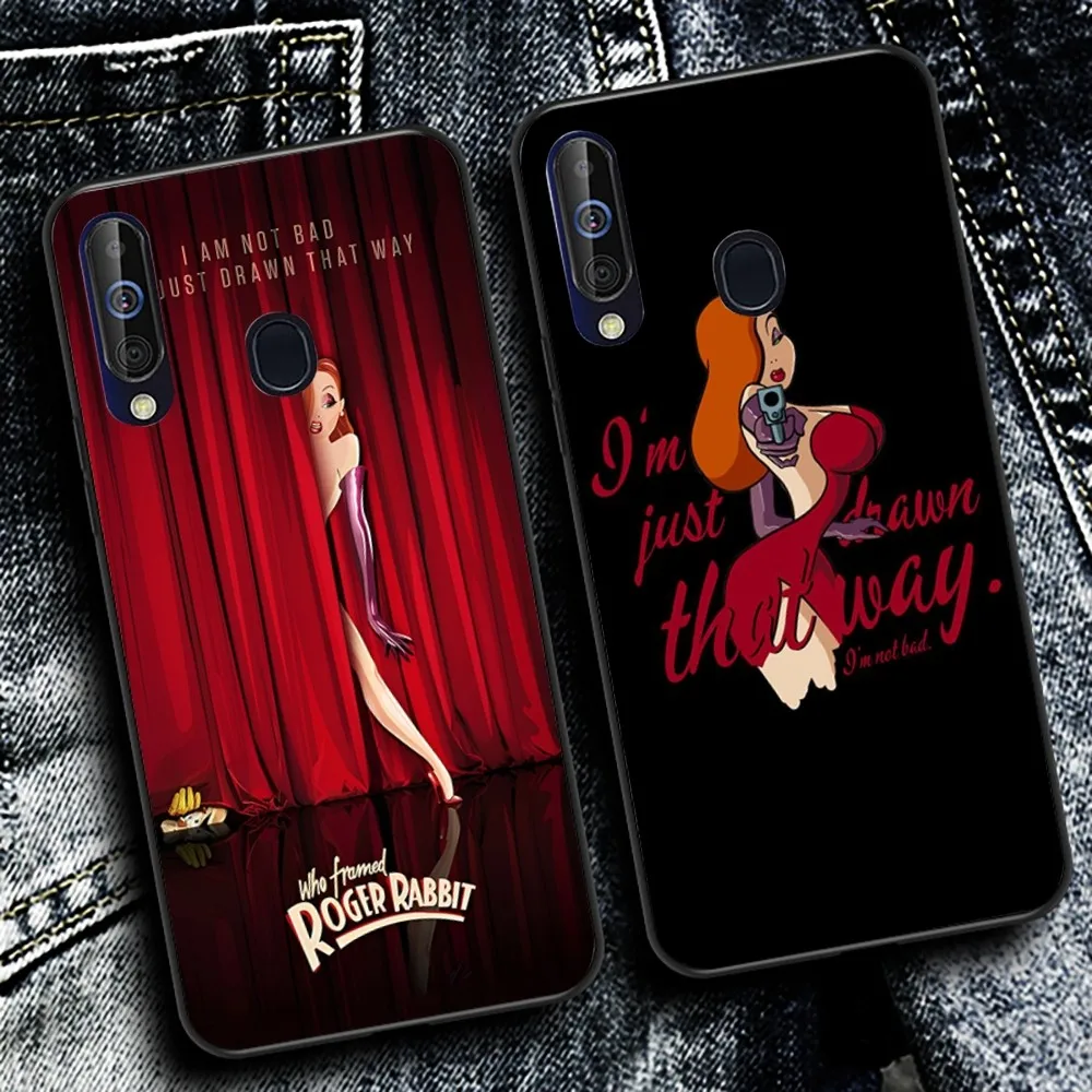 J-Jessica R-Rabbit Sexy Phone Case For Samsung A 10 11 12 13 20 21 22 30 31 32 40 51 52 53 70 71 72 73 91 13 Shell