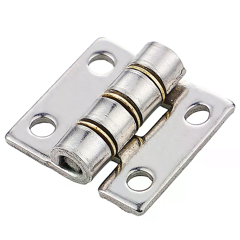 Thicken 304 Stainless Steel Miniature Loose Small Hinge High Quality Durable Flat Silent Hinge For Aluminum Doors Bathroom Door