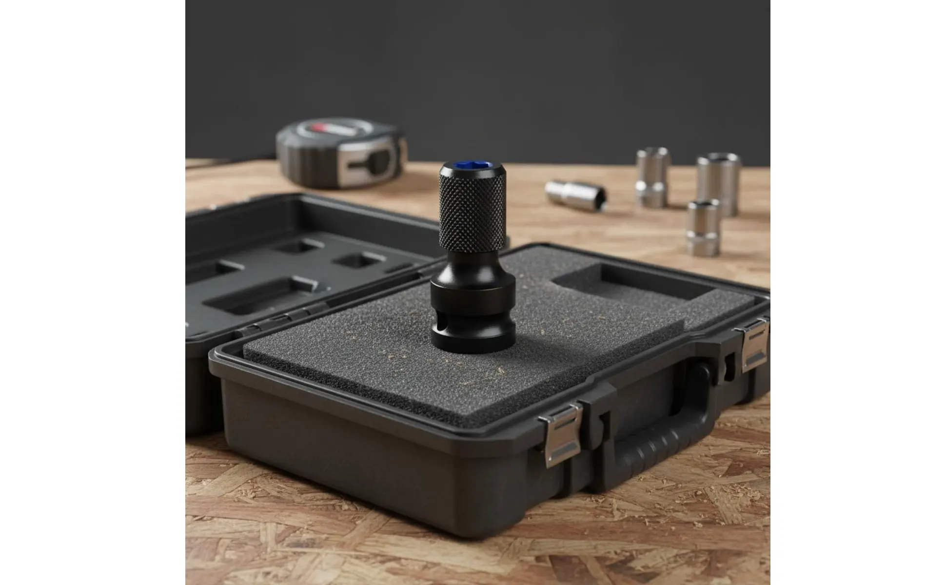 2 Pieces 1/2 to 1/4 Adapter CrMo Steel Shock-Resistant Wrench Adapter Quick Release Socket Converter Rust Resistant Tool