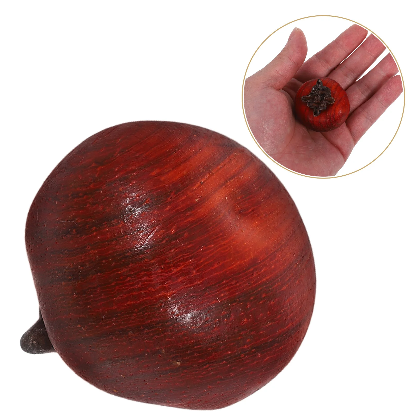 

Natural Solid Wood Handcrafted Carving Handheld Ornament Unique Shape Fine Craftsmanship Elegant Decorative For Home Wedding