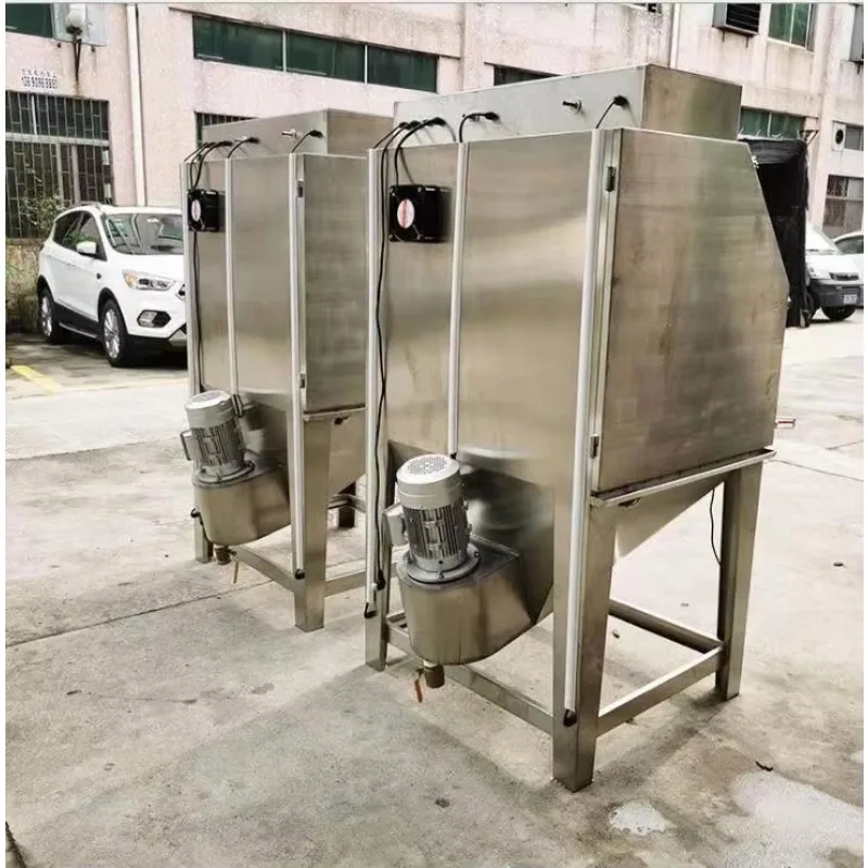 High-performance 9060 wet sandblasting machine for surface finishing of various aluminum workpieces and castings.