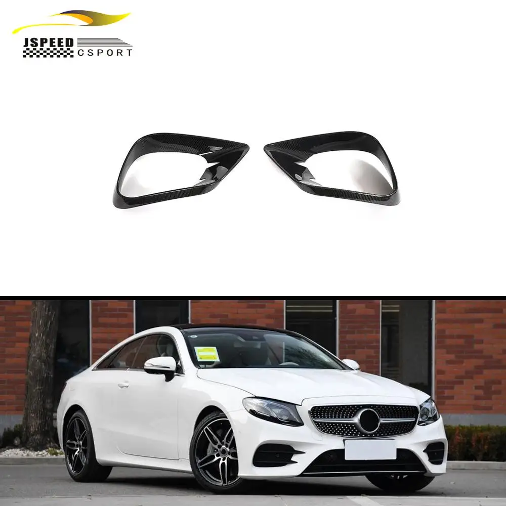 

Suitable for Carbon fiber front bumper air vent trim Suitable for Mercedes-Benz E-Class C238 2 doors 2017-2019