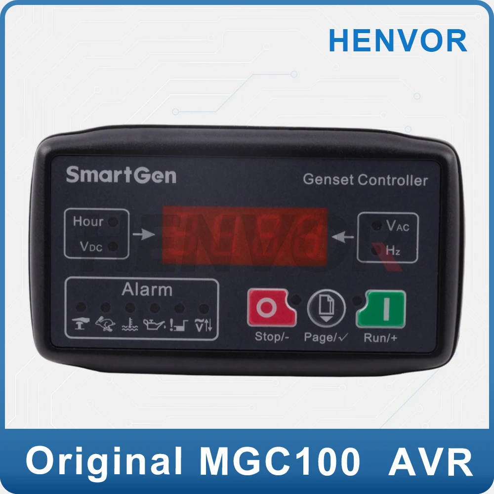 

Smartgen MGC100 Genset Controller Auto Start Small Power Protection Module LED Display Controller Board Generator Part