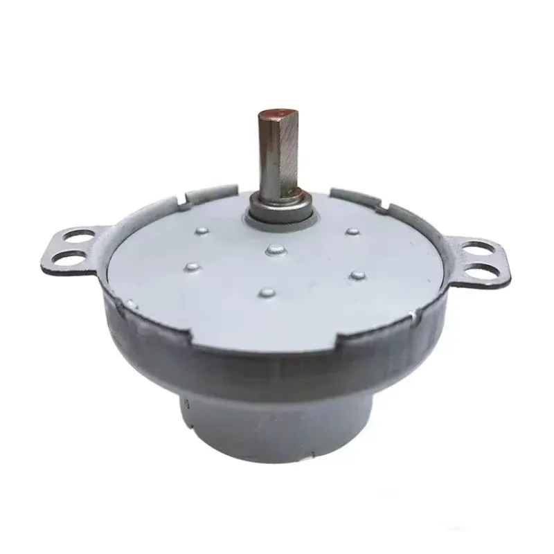 JS50 DC12V Metal Gearbox Reduction Motor Steel Cylinder Manipulator Electric Gas Valve Variable Speed Motor