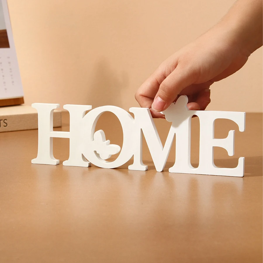 زخرفة سطح المكتب المنزلية ذات الطراز البسيط الحديث على شكل فراشة بيضاء لغرفة النوم وغرفة المعيشة والمدخل وديكور طاولة القهوة