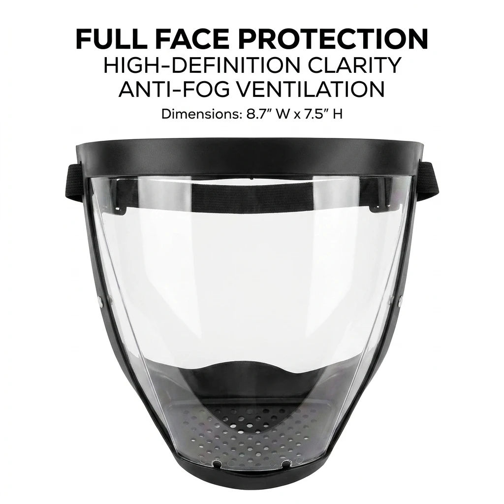Outdoor Anti-Fog Dust Protection Splash Mask Sports Riding Face Mask for Work Grinding Weeding Mowing - Protective Gear