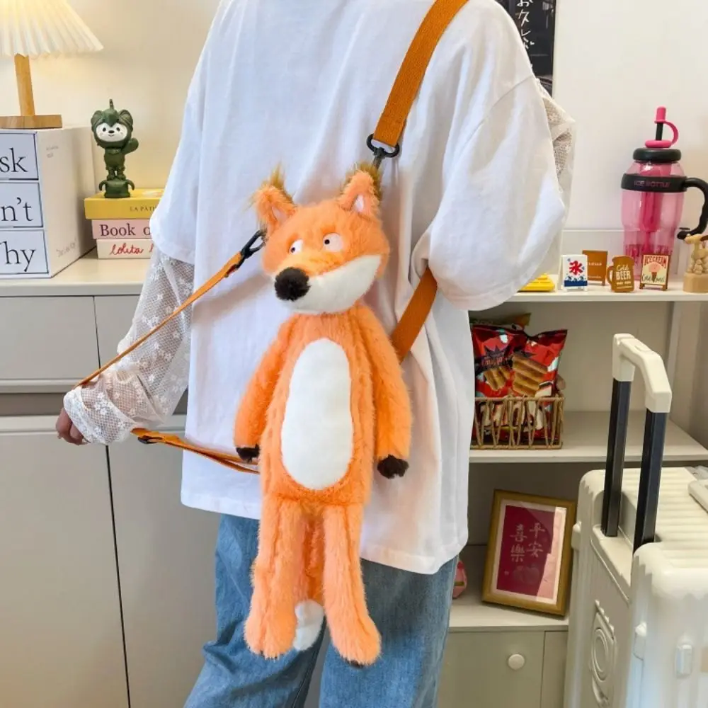 PP Cotton Stuffed Animal Backpack Collection Crossbody Bag Shoulders Dual Use Knapsack Large Capacity Soft