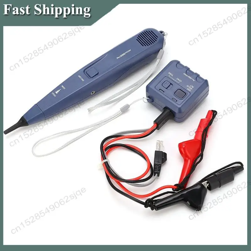 

-ABKM Pro3000 Tone Generator And Probe Kit, Smarttone Technology, Handheld Telephone Line Circuit Finder