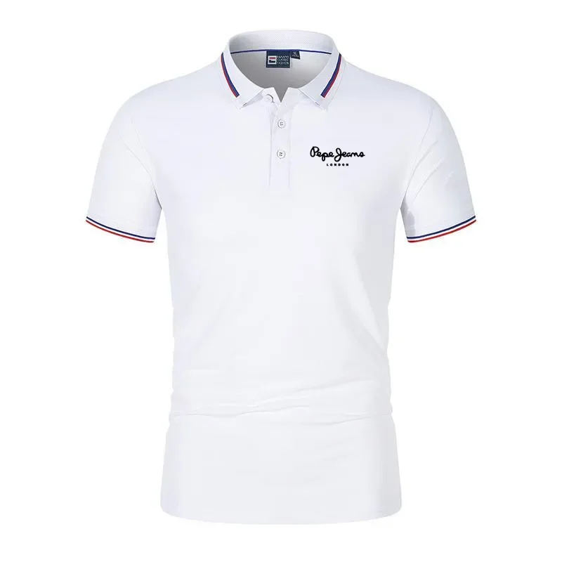 Hot Sale Men's Summer Casual Breathable Comfortable Polo Shirt Solid Color High Quality Short Sleeve T-Shirt Golf Business Tops — купить у AliExpress WW