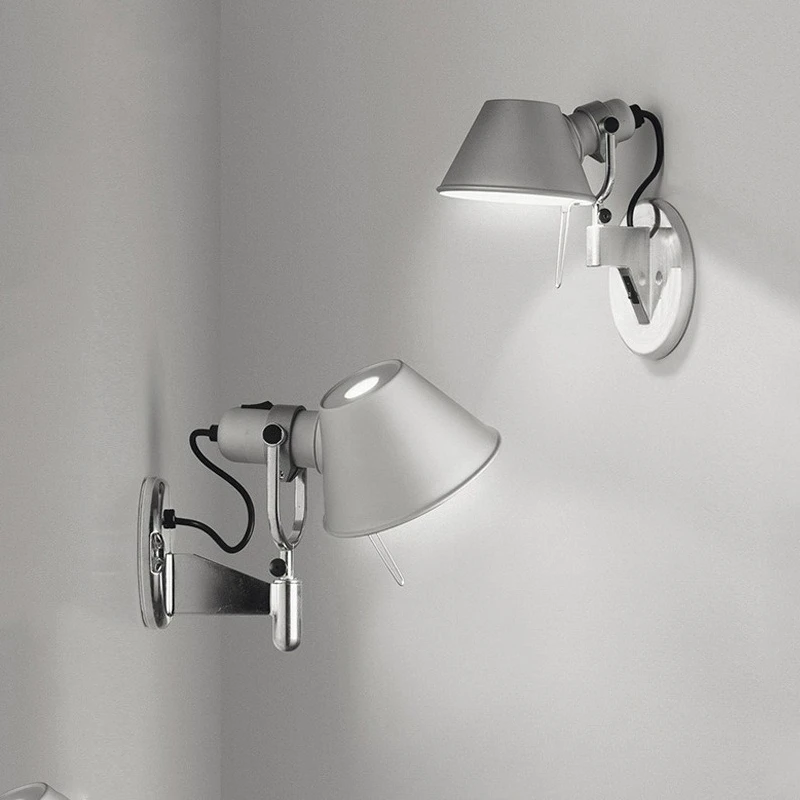 

Creative and Personalized Design with Straw Hat Mechanical Arm Wall Lamp for Study Bedroom Lighting Atmosphere and Wall Lamp