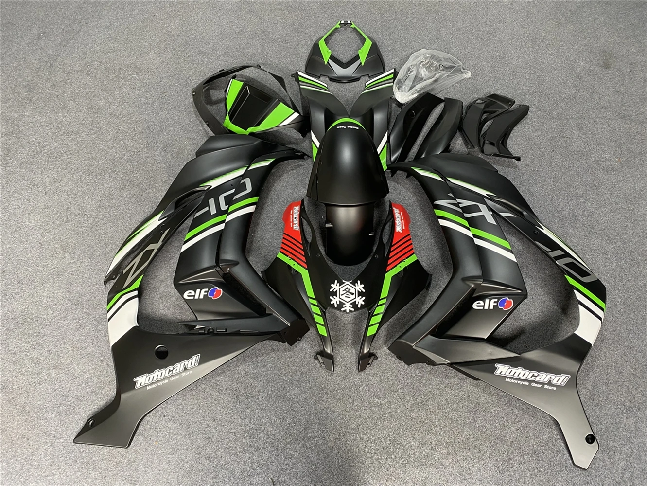 

For ZX-10R 16 17 18 19 Injection molding fairing kit black ABS shell zx-10r 2016 2017 2018 2019 motorcycle parts