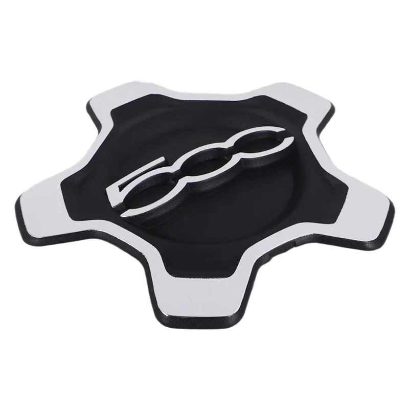 Auto Wielnaafafdekking Voor Fiat 500X 2016-2022 6AN69LXHAA Stofkap Auto Onderdelen Zilver-FSM