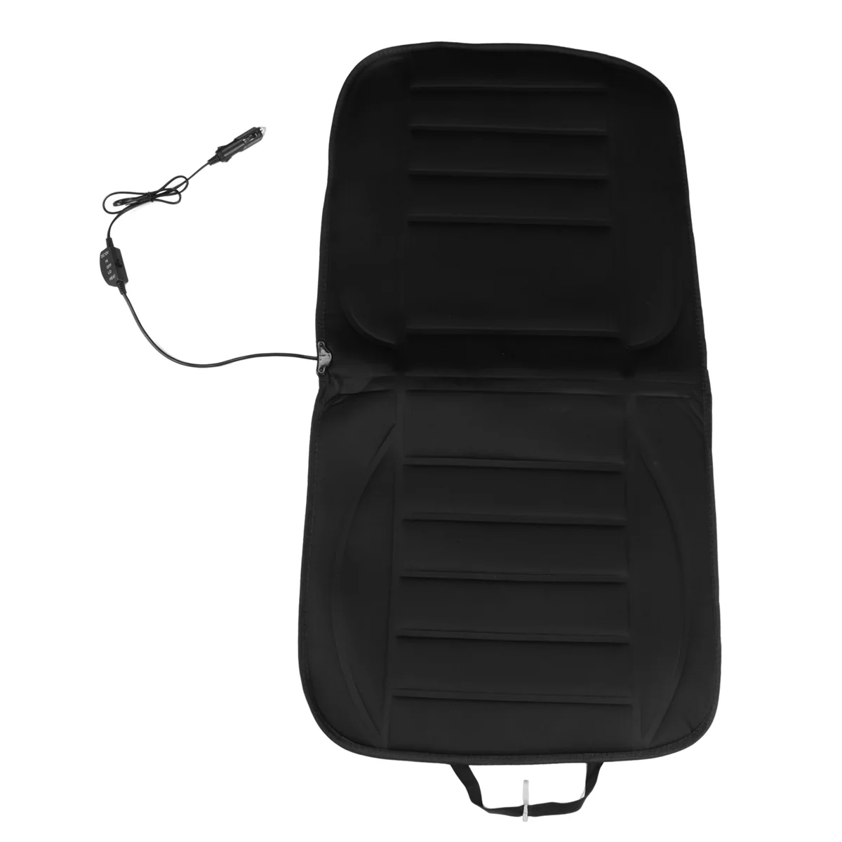 Heated Car Seat Cushion - Auto Seat Cover Warmer Auto Headed With Lumbar Support -Ice Cold Winter Weather Protector Heater