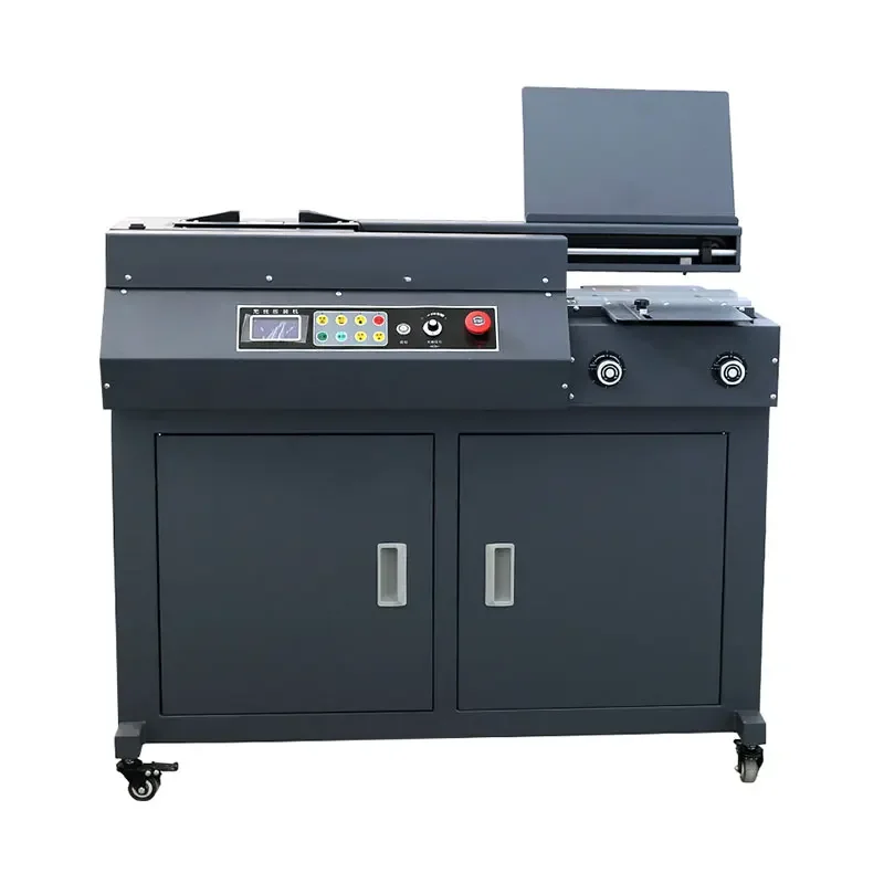 

New A4 Automatic Glue Binding Machine Hot Melt Glue Large-scale Wireless Binding Machine Graphic Equipment Bidding Electric Glue