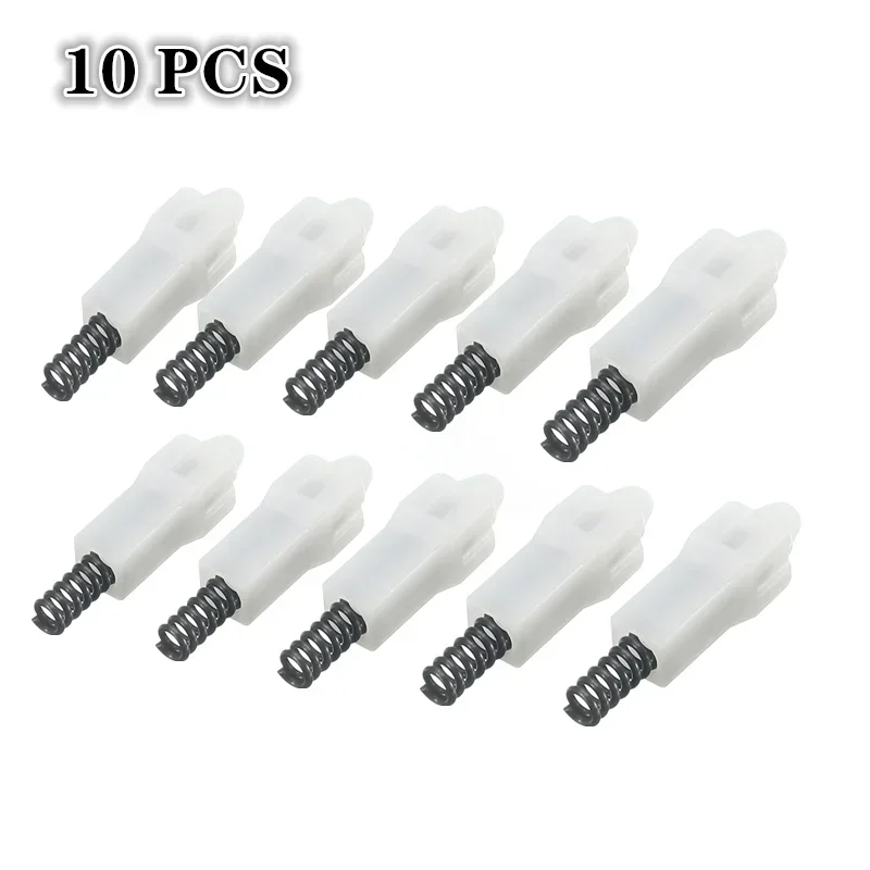 10pcs White Loose Indicator Stalk Switch Repair Plunger for Citroen Loosen Rod Screw Connection Accessories for DAV COMM2000