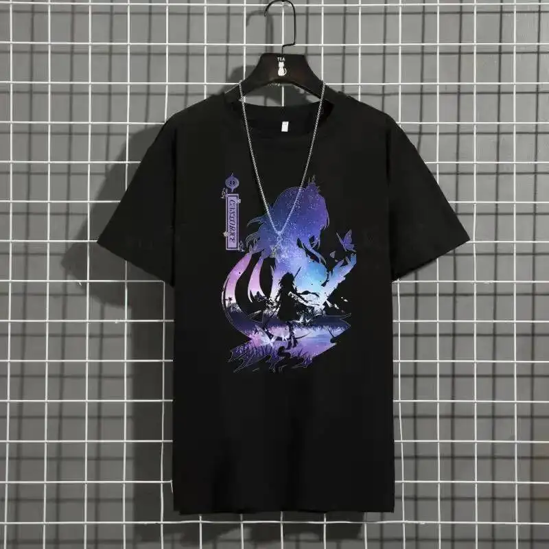 

Anime Game 2025 Honkai: Star Rail Cos Firefly Tribios Aglaea Rappaetc.Unisex Daily Commutround-Neck Short-Sleeved T-Shirt Gift
