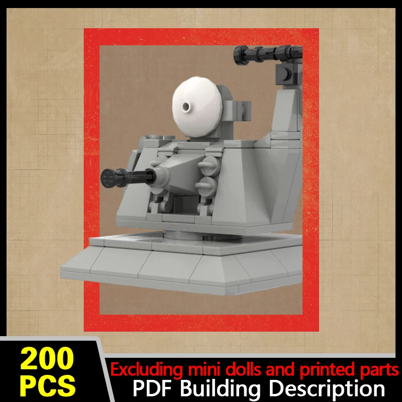 Military Close-In System Model MOC Building Bricks War Equipment Modular Technology Gifts Holiday Assemble Children Toys Suit
