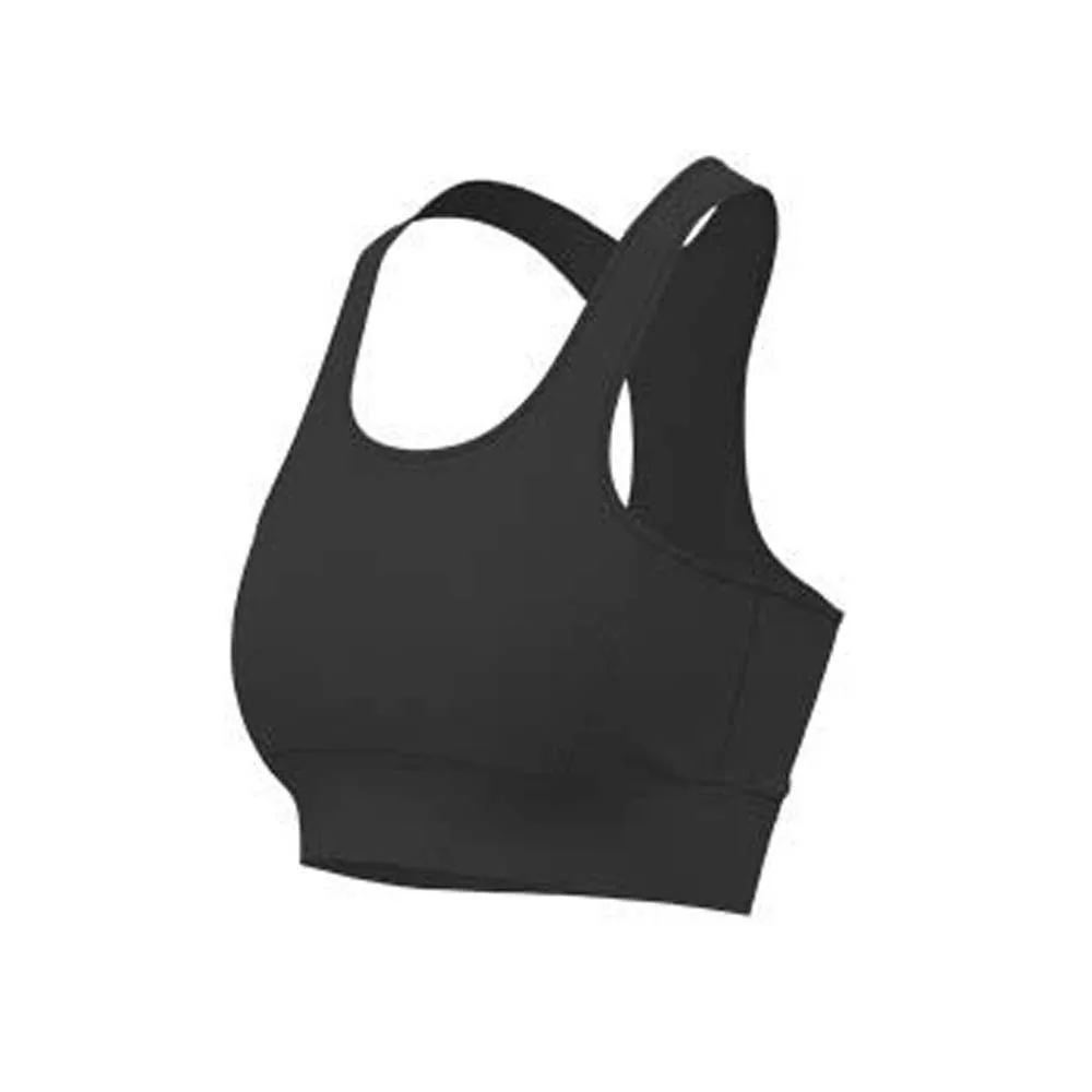 

Solid Color I-shaped Sports Bra Anti-shake Design Comfortable Fitness Back-breasted Vest Adjustable Moisture-Wicking