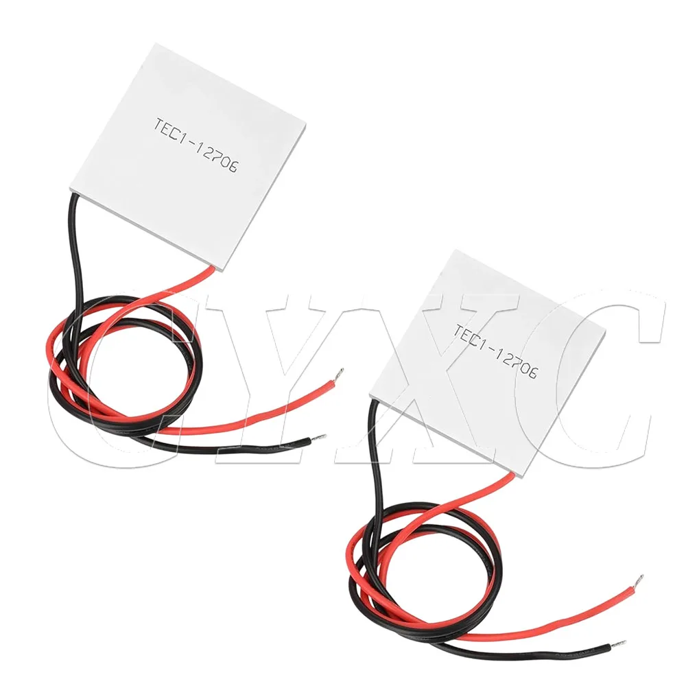 1-10 SZT. TEC1-12706 Termoelektryczny Moduł Chłodzący Peltier Elemente 65W 12V 5.8A Płytka Modułu do Chłodzenia i Produkcji Energii