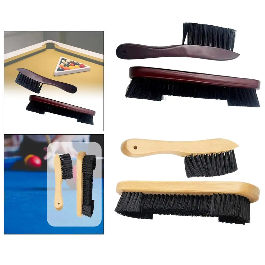 

Premium Billiard Brush Cleaning Kit 9inch Table Snooker Rail Cleaner Billiard Accessories for Poolroom