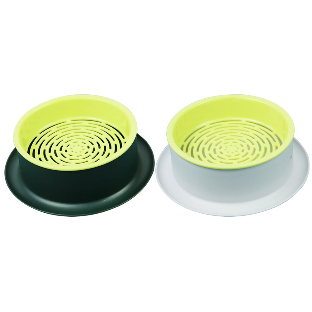 

2 Pcs Cat Grass Planting Container for Indoor Convenient Planter Pot Hydroponic Nursery Planters