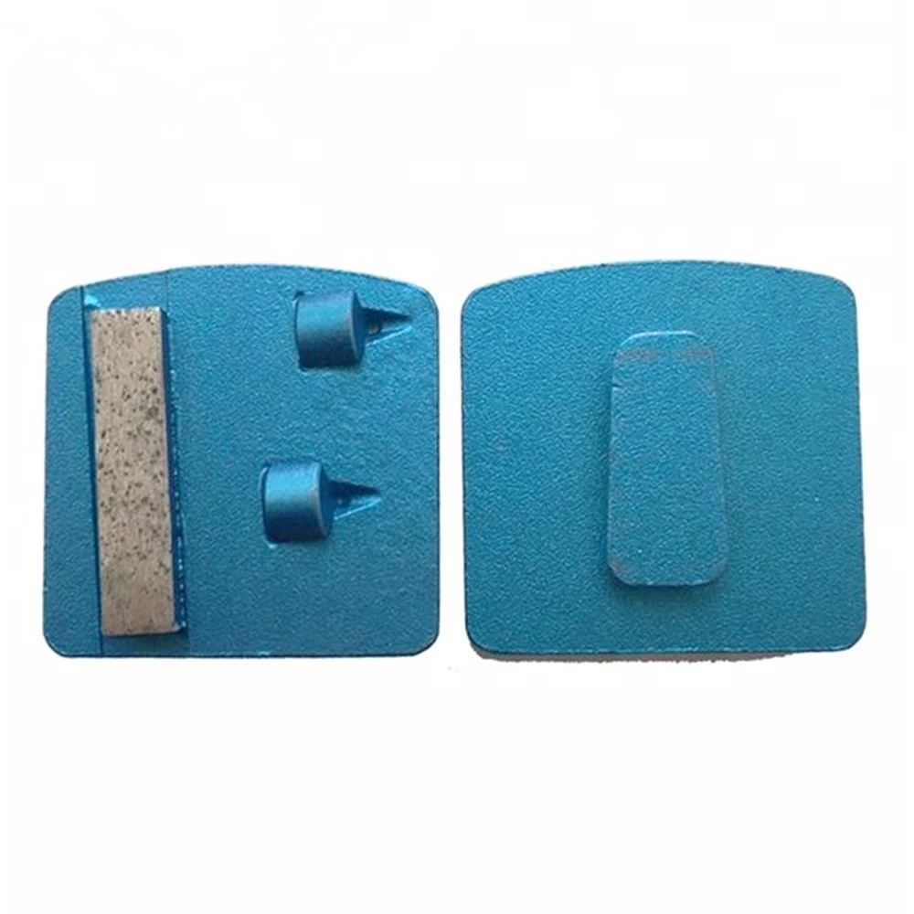 PCD Right Diamond Grinding Disc Wheel Sintered Segment Metal Block Abrasive For Epoxy Concrete Floor