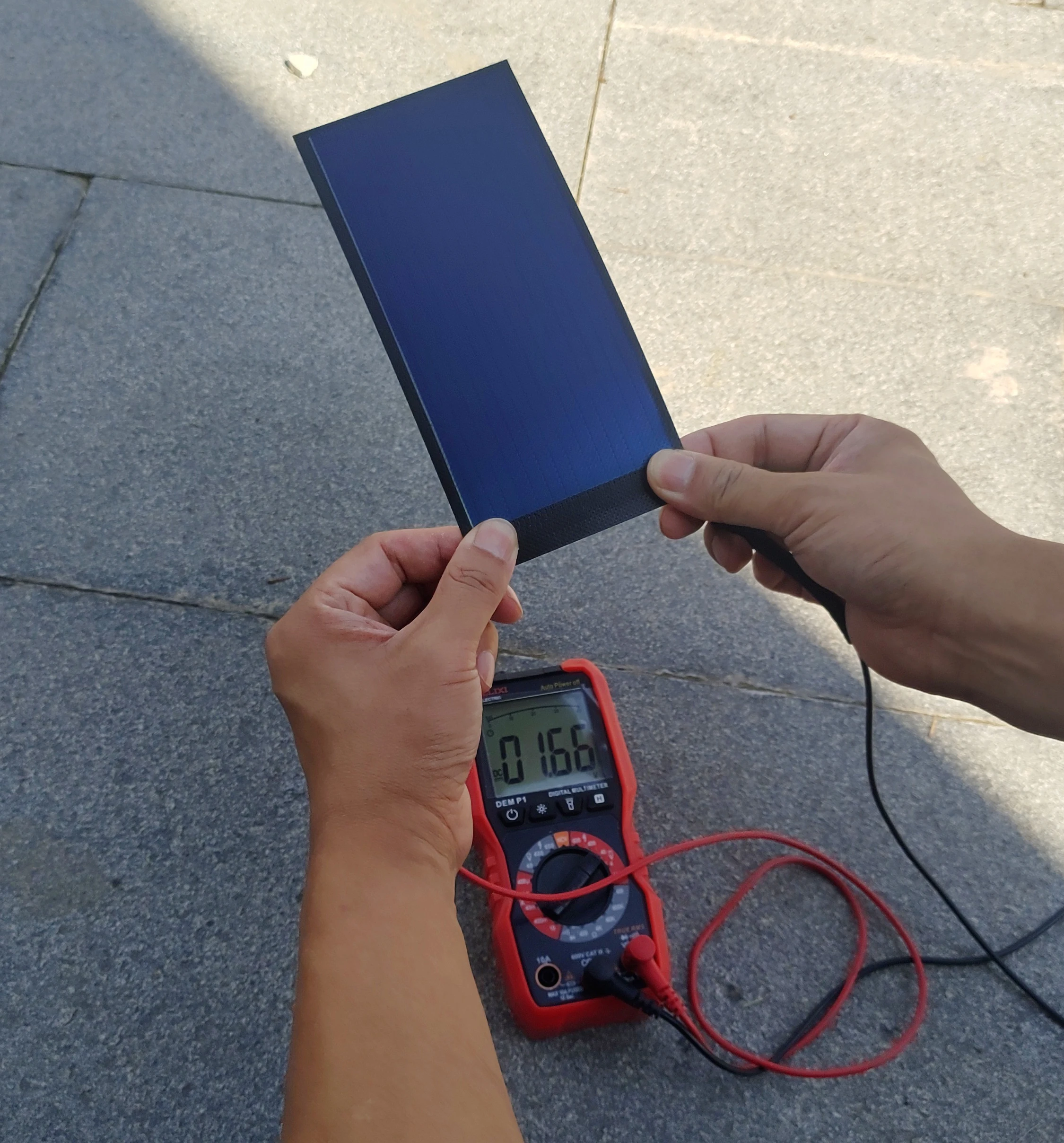 flexible amorphous thin film solar panel manufacturers Small placa solar fotovoltaica Power Cells Battery sun charging 1W/1.5V