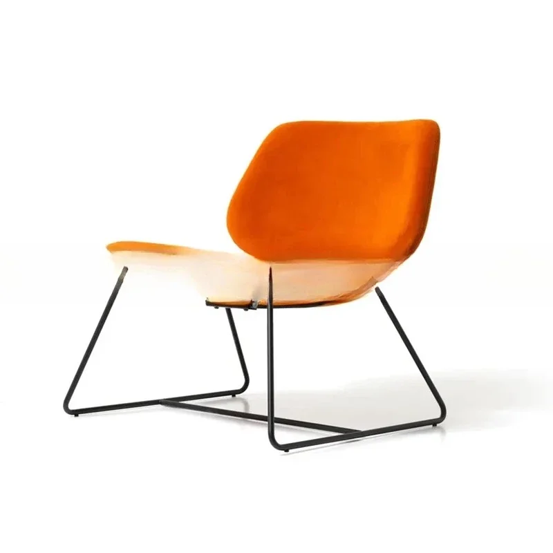 كرسي طعام نورديك، منزل حديث بسيط، كرسي تفاوض خلفي، قماش إيطالي