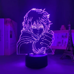 Anime Vinland Saga Led lampa Thorfinn Karlsefni rysunek dla dziecka dekoracja sypialni prezent urodzinowy dla przyjaciela 3d światła Manga Vinland Saga