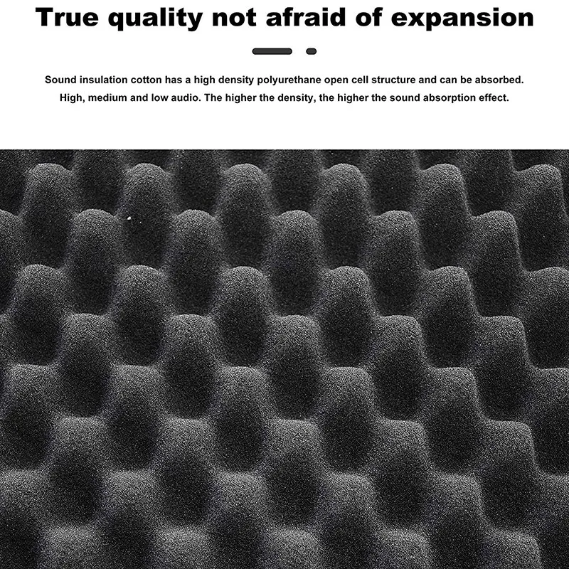 24 Pcs Acoustic Foam Panels Fireproof Soundproofing Treatment Wall Panel,Noise Cancelling Foam for Recording,Offices,Etc