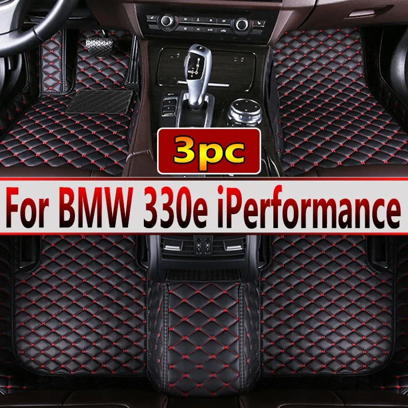 Гибридные автомобильные коврики для BMW 3 серии 330e iPerformance F30 2015 ~ 2018, водонепроницаемые аксессуары для домашних животных